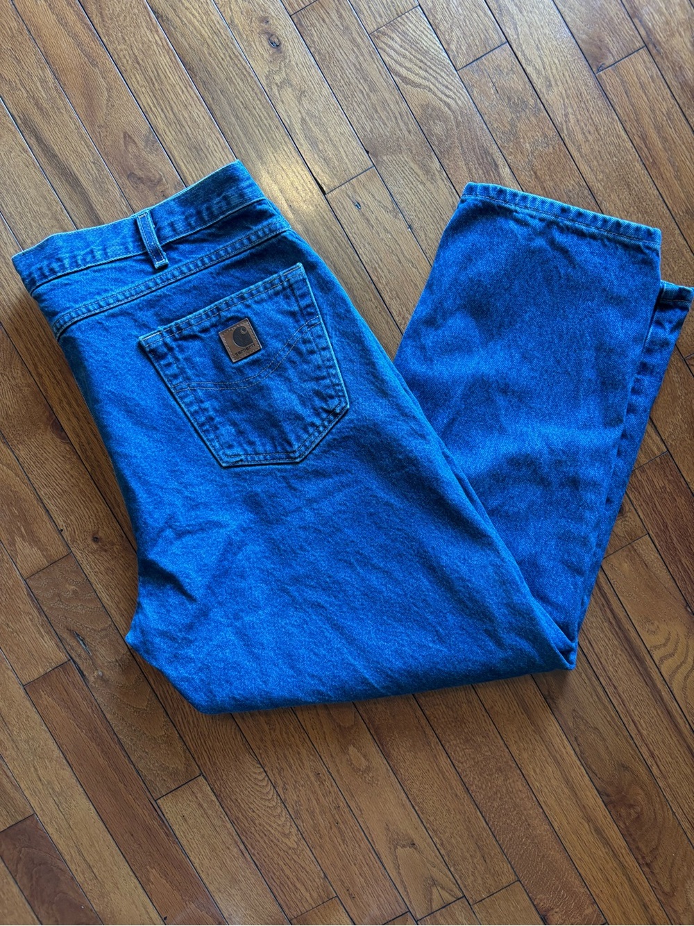 Carhartt Relaxed Fit Jeans Men's 40x28 B17 DST Workwear